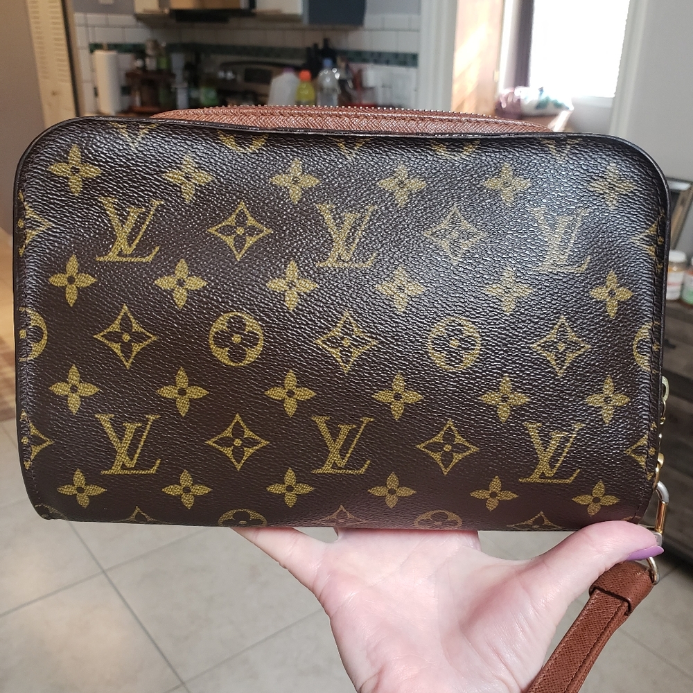 Luis Vuitton Monogram Orsay Cluch Bag Pre-owned # AR0939